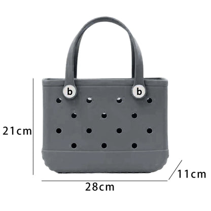 Cave Childrens Beach Storage Bag Handbag Printed Outdoor Basket Pet Bag Storage Bag Handbag New Childrens Handbag EVA Material