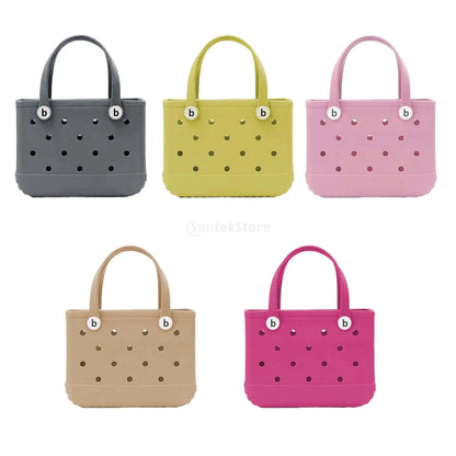 Cave Childrens Beach Storage Bag Handbag Printed Outdoor Basket Pet Bag Storage Bag Handbag New Childrens Handbag EVA Material
