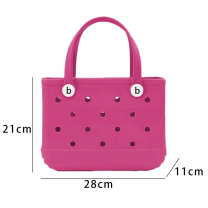 Cave Childrens Beach Storage Bag Handbag Printed Outdoor Basket Pet Bag Storage Bag Handbag New Childrens Handbag EVA Material