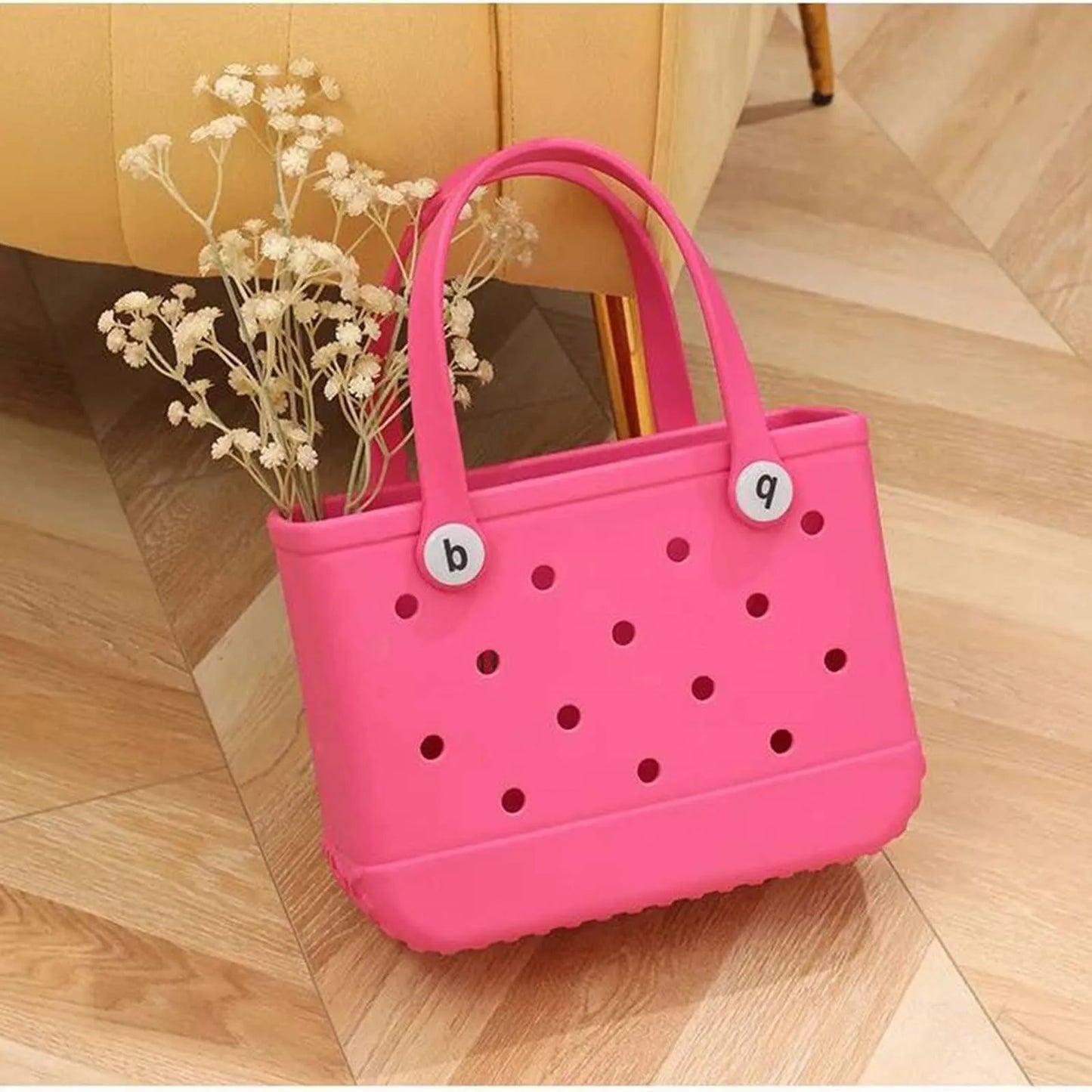 Cave Childrens Beach Storage Bag Handbag Printed Outdoor Basket Pet Bag Storage Bag Handbag New Childrens Handbag EVA Material