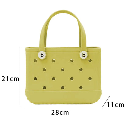 Cave Childrens Beach Storage Bag Handbag Printed Outdoor Basket Pet Bag Storage Bag Handbag New Childrens Handbag EVA Material