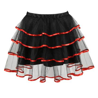 Overbust Corset Top with Straps Jacquard Corset Bustier Zipper Plus Size for Women Corset Dress with Skirt Black Red purple