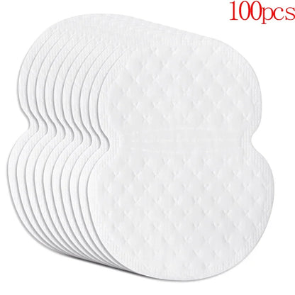 10-100pcs Disposable Sweat-absorbing Patch Summer Deodorant Cotton Pads Underarm Armpit Sweat Unisex Pad Dress Disposable Shield