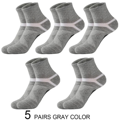 3 Pairs High Quality Men Black Socks Black Sports Socks Casual Soft Running Summer Absorb Sweat Breathable Male Sock Sokken