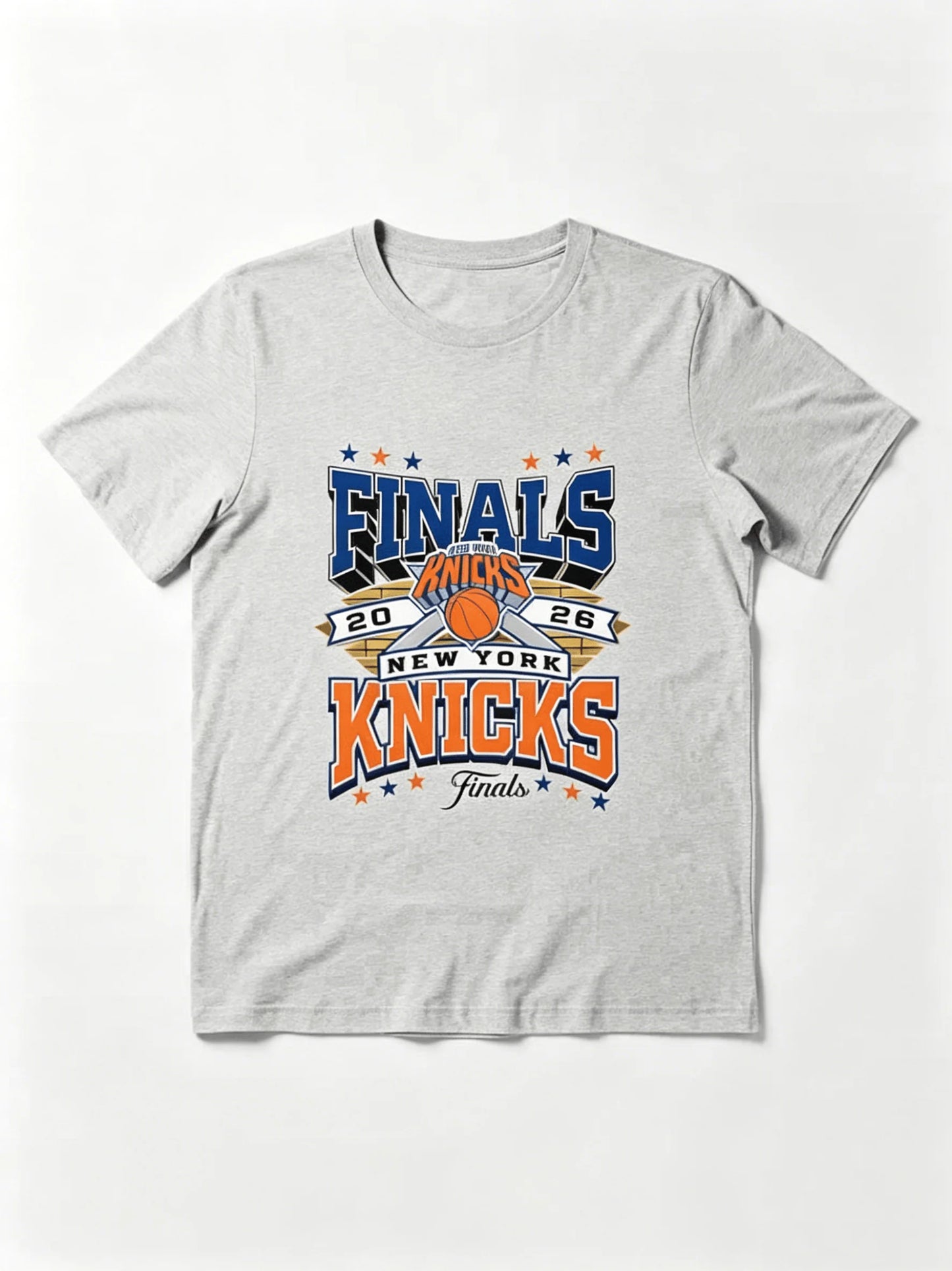 New York Knicks Team T-shirt 2026 Finals Collection Essential T-Shirt 2026 Summer New Men Women Cotton Y2K Breathable T-shirt