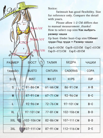 Miyouj 2025 Bikini String Swimsuit Sexy Female Bathsuit Women Swimwear High Cut Bathwear Bandage Biquini Leopard Two Pieces Suit