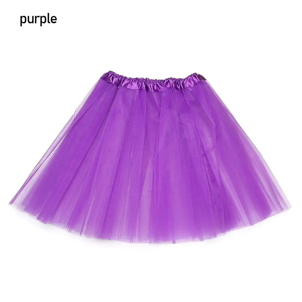 Fashion Women Tutus Skirt Classic Pleated Dance Tutu Skirts Female Lolita Petticoat Party Puffy Skirts Ballet Skirts