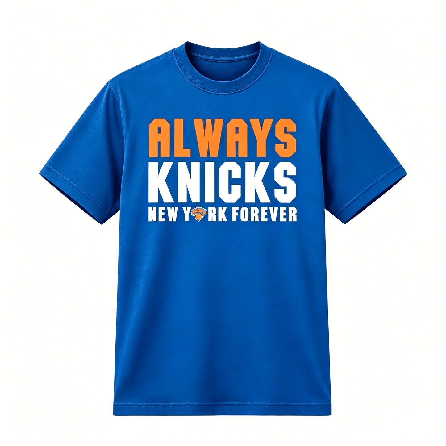 2026 New York Always Knicks Finals Fans Merch 2026 T-shirt 100%Cotton Clothing Unisex Men‘s Women's T-Shirt Y2k Streetwear Tee