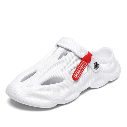 Summer Men Slippers Comfortable Platform Outdoor Sandals 2023 Beach Slippers Flip Flops Male Indoor Home Slides Bathroom Shoes