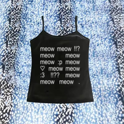 Letter Graphic Print Grunge Vintage Short Sleeve T-Shirt Y2k Style Slim Crop Top Streetwear Hip Hop Halter tops 90s Women's Tops