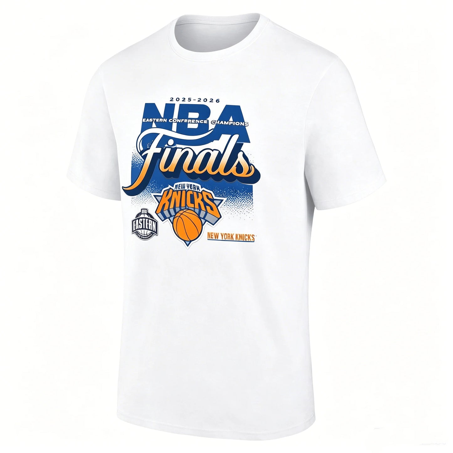 New York Knicks Finals Fan Shirt for Ball Fans Gift T-shirt Jersey 2026 Summer Men's Women's Fashion Alg Cotton Printed T-shirt