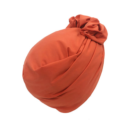 French Vintage Turban Hat Fashion Female Bandana Headband Women's Hair Cover Cap Ladies Head Wraps Muslim Headscarf Bonnet