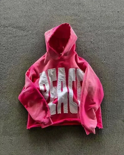 Korean Fashion Simple Gray Double Sided Oversized Zipper Hoodie Women Y2K New Harajuku Gothic Casual Joker Couple Sweatshirt