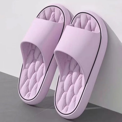 Slippers for men summer outdoor wear 2024 new indoor home bathroom non-slip wear-resistant beach sandals for women