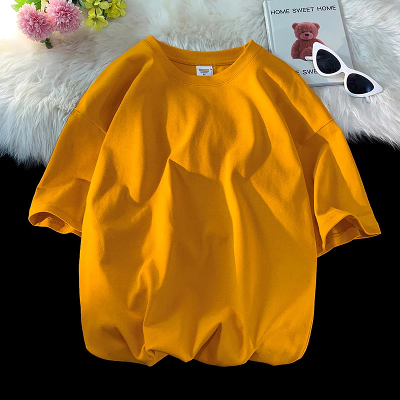 LEGIBLE Summer short sleeve T-Shirt  Women Tee Shirt  Loose Solid Basic T Shirt Women Casual O-neck Hipster Tshirt Top