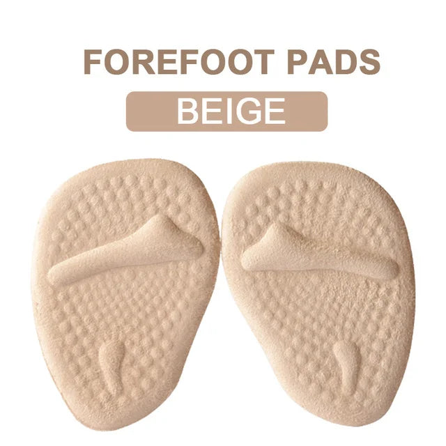 Silicone Forefoot Insert Metatarsal Pads for Women High Heels Sandals Non-slip Ball of Foot Cushions Pads for Feet Pain Relief