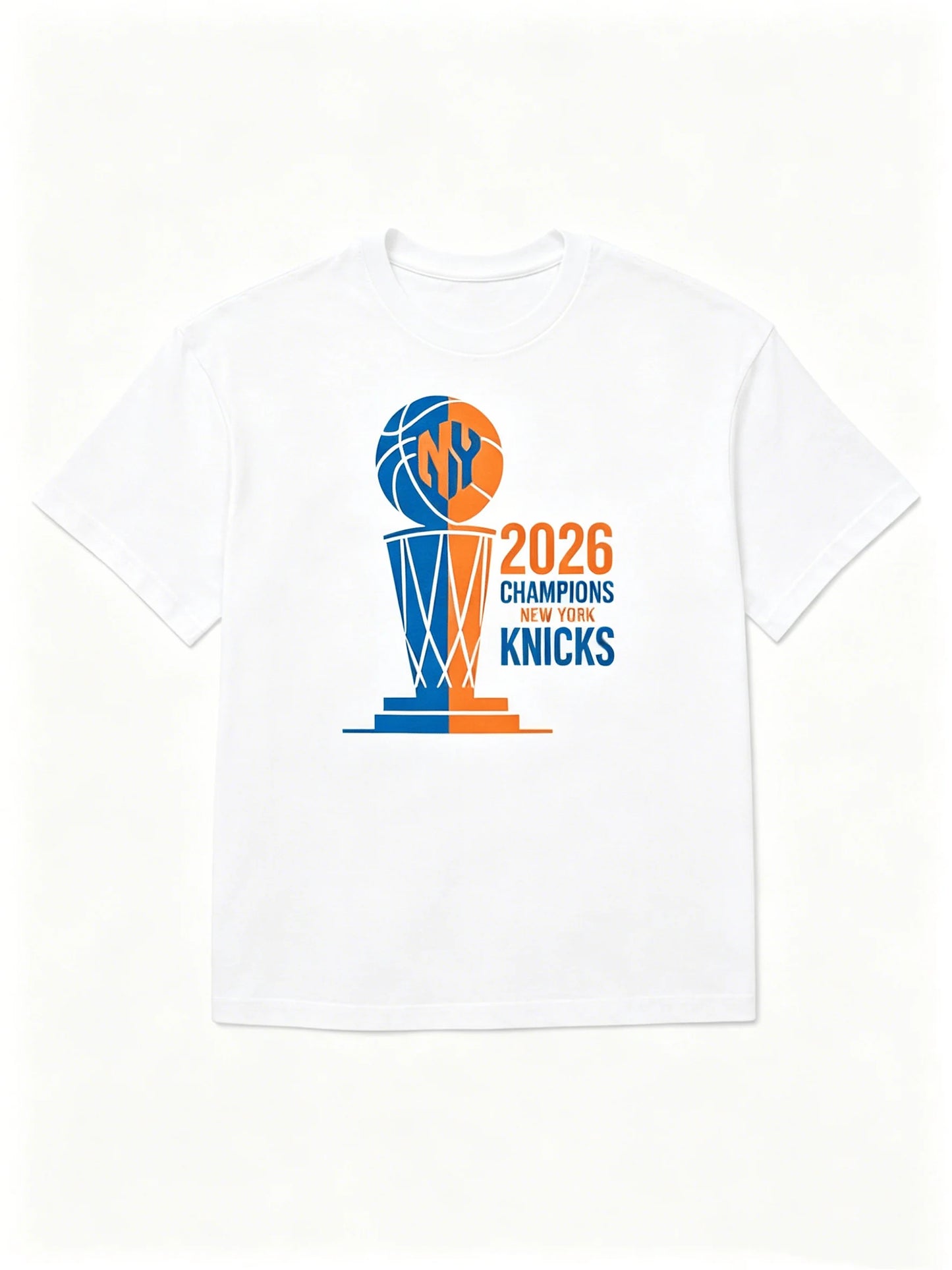 NY Knicks Champions 2026 New York Knicks Finals Collection Fans T-Shirt 2026 Summer New Men Women Cotton Y2K Breathable T-shirt