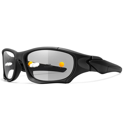 Trendy Style Photochromic Sunglasses For Men Women Outdoor Mtb Bicycle Cycling Runnging Eyewear Sports Bike Windproof Goggles