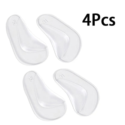 Flatfoot Orthotics Arch Support Insoles Silicone High Heels Flat Shoes Insoles Unisex 2Pcs/4Pcs