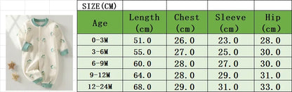 Autumn Baby Clothes Newbron Spring 100 Cotton Underwear Newborn Onesie Romper Long Sleeve Loungewear Outfit Bodysuit & One Piece