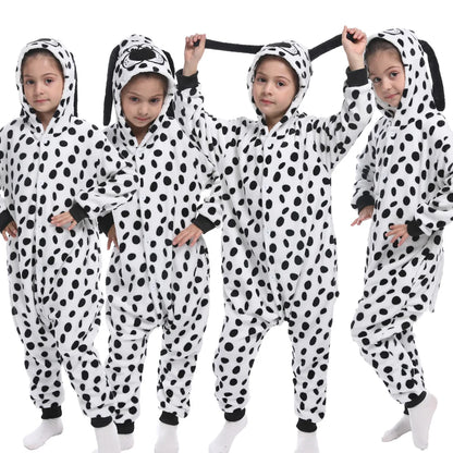 boys girls stitch kigurumi pajamas children winter flannel onesies kids panda tigger dinosaur pijama baby blanket sleepers
