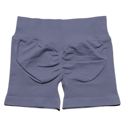 HISTELLO Sports Shorts 4.5‘’ High Waist Women Yoga Workout Shorts Seamless Leggings Stretch Fitness Sweatpants Gym Short