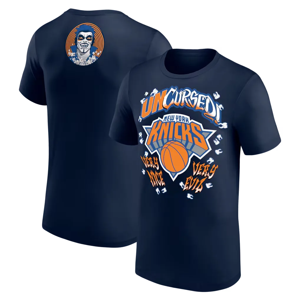 2026 Summer New York Knicks graphics T-shirt High-quality Fashionable Casual and Breathable Men's Round-neck Print T-shirt