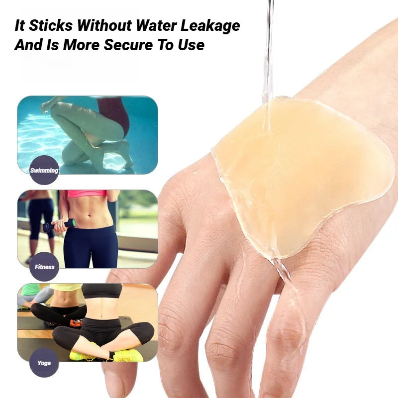 Women Camel Toe Pad Private Concealer Silicone Pads Part Reusable Nursing Adhesive Swimsuit Sticker Protector Invisible Parts