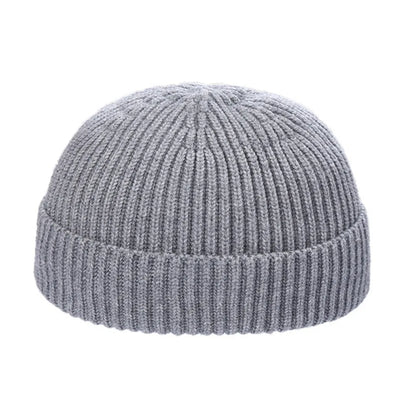 Winter Warm Beanies Women Men Knitted Hats Boys Girls Skullies Hat Casual Elastic Hip Hop Hat Solid Color Unisex Autumn SkullCap