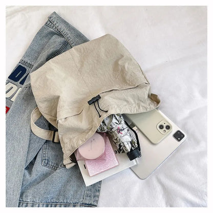 HOMEFISH Large Capacity Versatile Shoulder Bag for Women's Summer Popular Lightweight Crossbody Bag Minimalist Tote Handbag