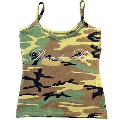 Women's Sleeveless Camisole Y2K Sexy Lace Streetwear Hip Hop Punk Rock vintage Emo Girls Chic Letter Print Gothic Slim baby Tops
