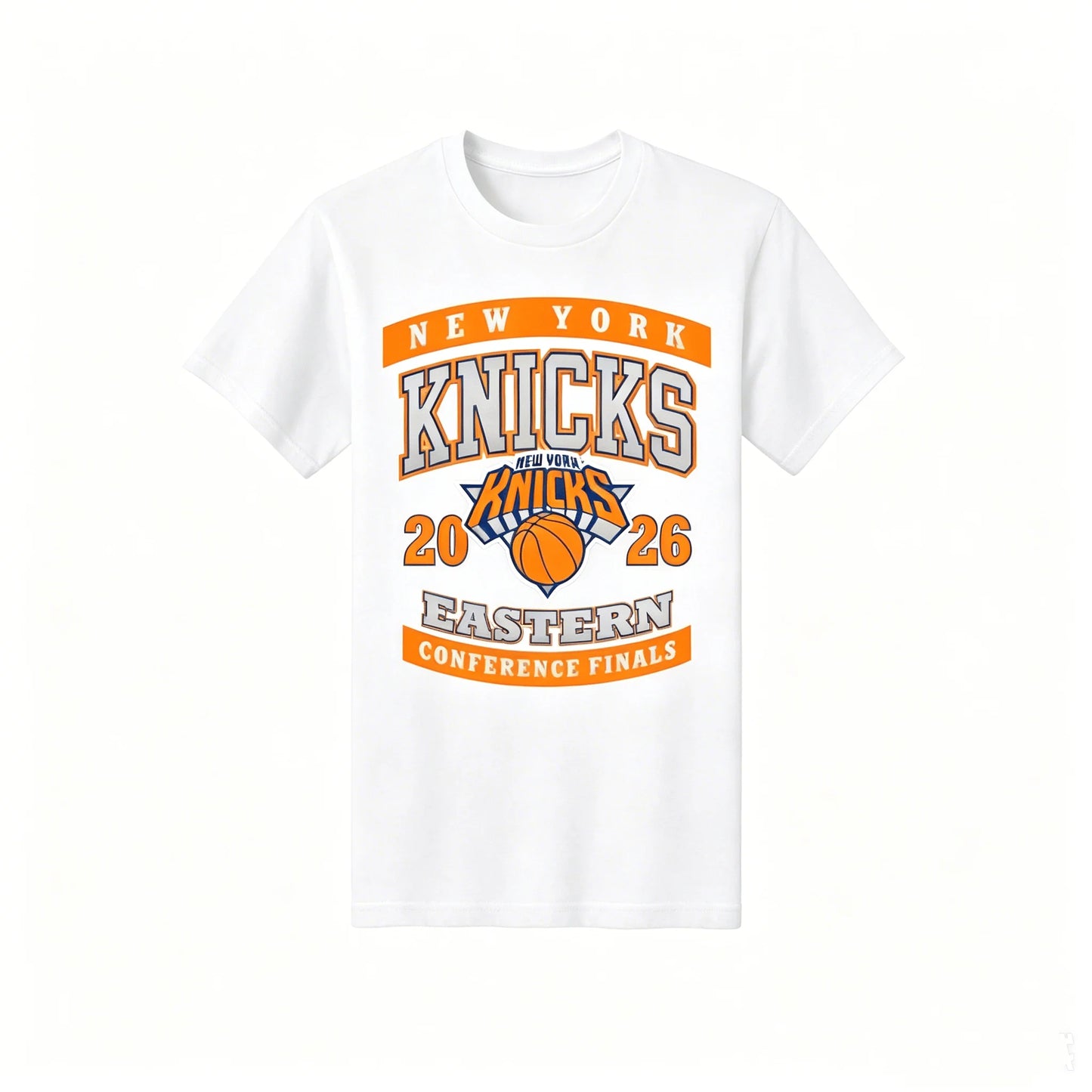 New York Knicks Finals Fan Shirt for Ball Fans Gift T-shirt Jersey 2026 Summer Men's Women's Fashion Alg Cotton Printed T-shirt