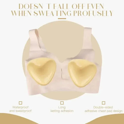 New Double Sided Adhesive Sticky Bra Inserts Push Up Thick Pads Women's Swimsuit Bikini Cup Enhancer