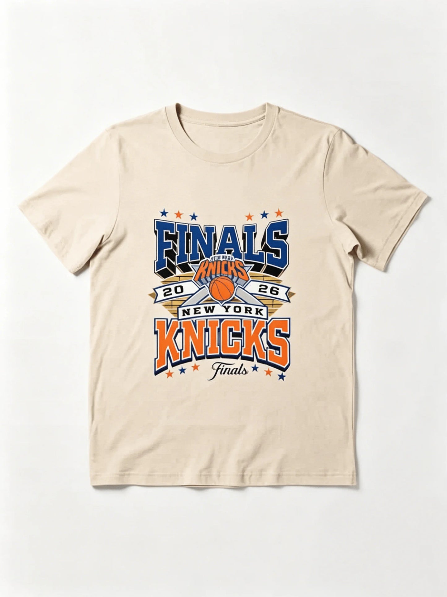 New York Knicks Team T-shirt 2026 Finals Collection Essential T-Shirt 2026 Summer New Men Women Cotton Y2K Breathable T-shirt