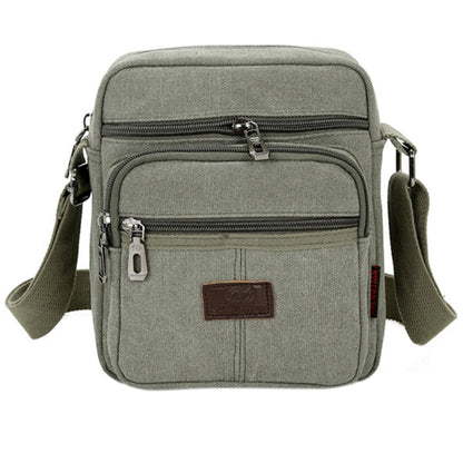 Men's Shoulder Bag Business Leisure Large Capacity Portable Handbag Zipper Multi Layer Waterproof Summer Male's Crossbody Bags