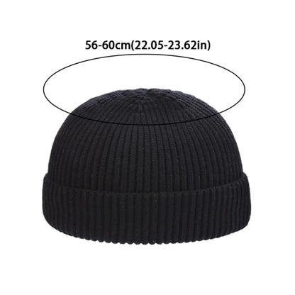 Winter Warm Beanies Women Men Knitted Hats Boys Girls Skullies Hat Casual Elastic Hip Hop Hat Solid Color Unisex Autumn SkullCap
