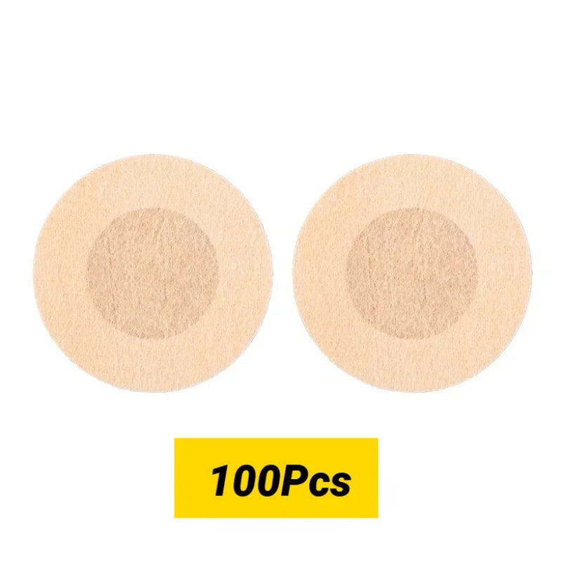 Disposable Bag/Metal Box Chest Stickers Seamless Breathable Self-Adhesive Comfortable Invisible Coverage Nipple Cover Women