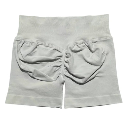 HISTELLO Sports Shorts 4.5‘’ High Waist Women Yoga Workout Shorts Seamless Leggings Stretch Fitness Sweatpants Gym Short