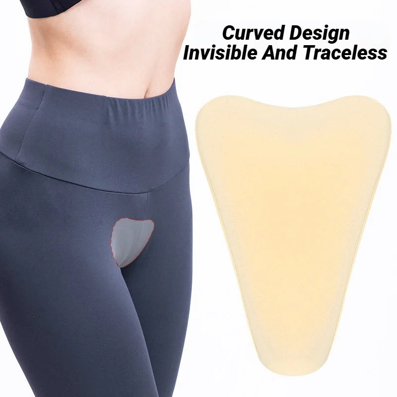 Women Camel Toe Pad Private Concealer Silicone Pads Part Reusable Nursing Adhesive Swimsuit Sticker Protector Invisible Parts