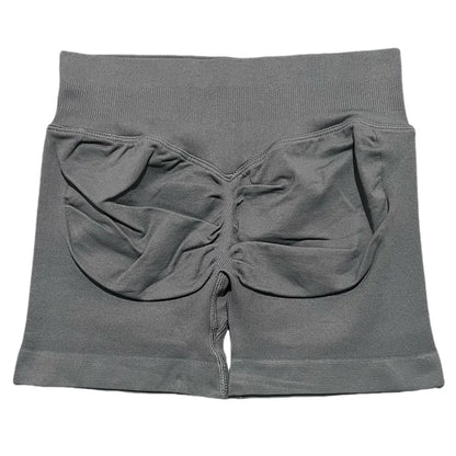 HISTELLO Sports Shorts 4.5‘’ High Waist Women Yoga Workout Shorts Seamless Leggings Stretch Fitness Sweatpants Gym Short