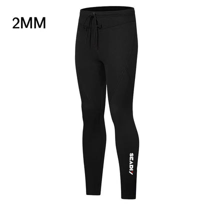 New 3mm/2MM Neoprene Men Women Wetsuit Scuba Zipper Jacket Pants Spearfishing Swimwear Kayak Surfing Swimsuit Diving Suit