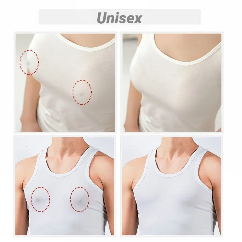 Disposable Bag/Metal Box Chest Stickers Seamless Breathable Self-Adhesive Comfortable Invisible Coverage Nipple Cover Women