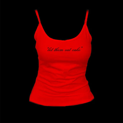 Punk Grunge Camisole Tops Streetwear Women's Sleeveless Corset Letter Print Cute Crop Tops Y2k Clothes Gothic Fairycore Tank Top