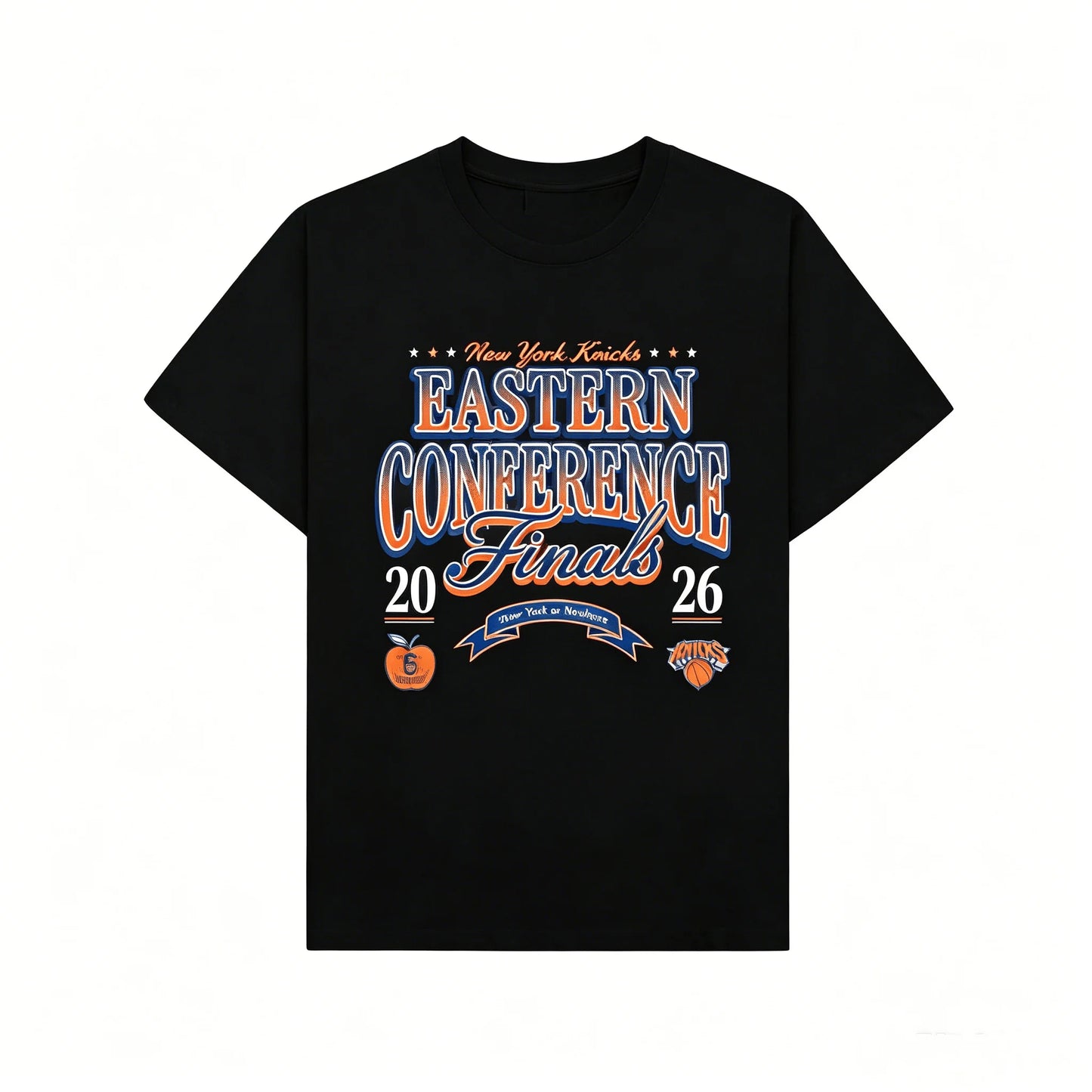 New York Knicks Finals Fan Shirt for Ball Fans Gift T-shirt Jersey 2026 Summer Men's Women's Fashion Alg Cotton Printed T-shirt