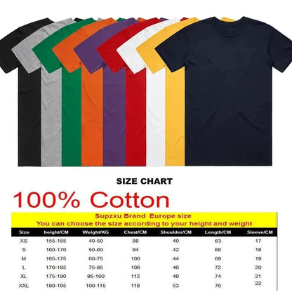 UE Size Custom Team T-shirt for Women, Add Your Own Design in Front and Back, Print and Text, High-quality T-shirt for Men