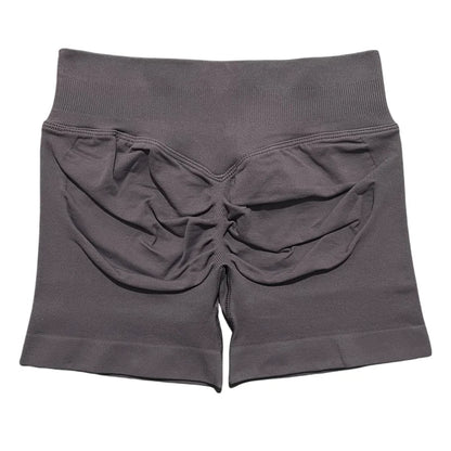 HISTELLO Sports Shorts 4.5‘’ High Waist Women Yoga Workout Shorts Seamless Leggings Stretch Fitness Sweatpants Gym Short