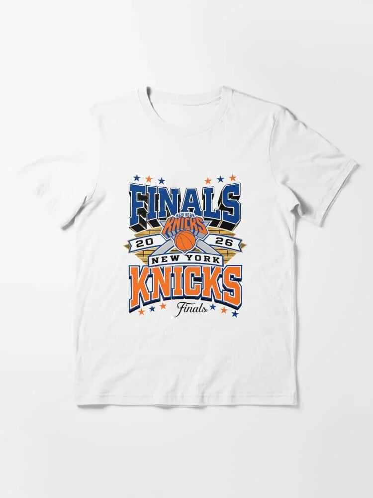 New York Knicks Team T-shirt 2026 Finals Collection Essential T-Shirt 2026 Summer New Men Women Cotton Y2K Breathable T-shirt