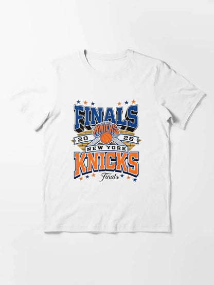 New York Knicks Team T-shirt 2026 Finals Collection Essential T-Shirt 2026 Summer New Men Women Cotton Y2K Breathable T-shirt