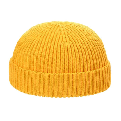 Winter Warm Beanies Women Men Knitted Hats Boys Girls Skullies Hat Casual Elastic Hip Hop Hat Solid Color Unisex Autumn SkullCap