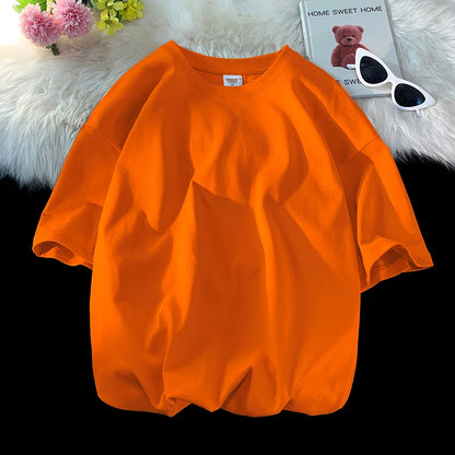 LEGIBLE Summer short sleeve T-Shirt  Women Tee Shirt  Loose Solid Basic T Shirt Women Casual O-neck Hipster Tshirt Top